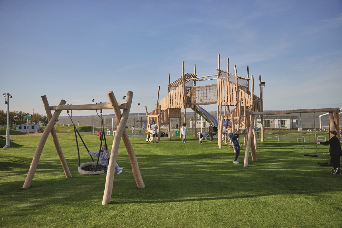 Outdoor play area