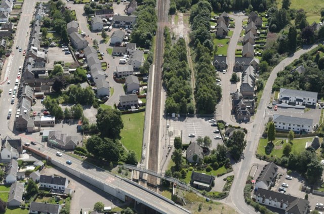 Muir of Ord station aerial