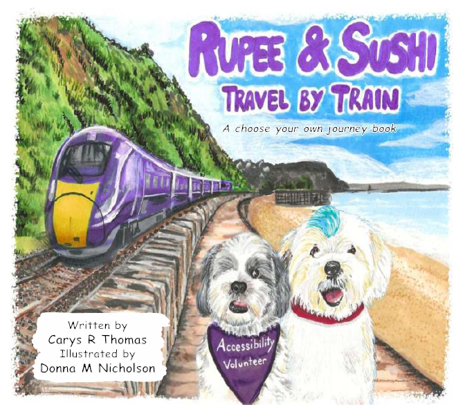 Rupee & Sushi Travel by train book launch