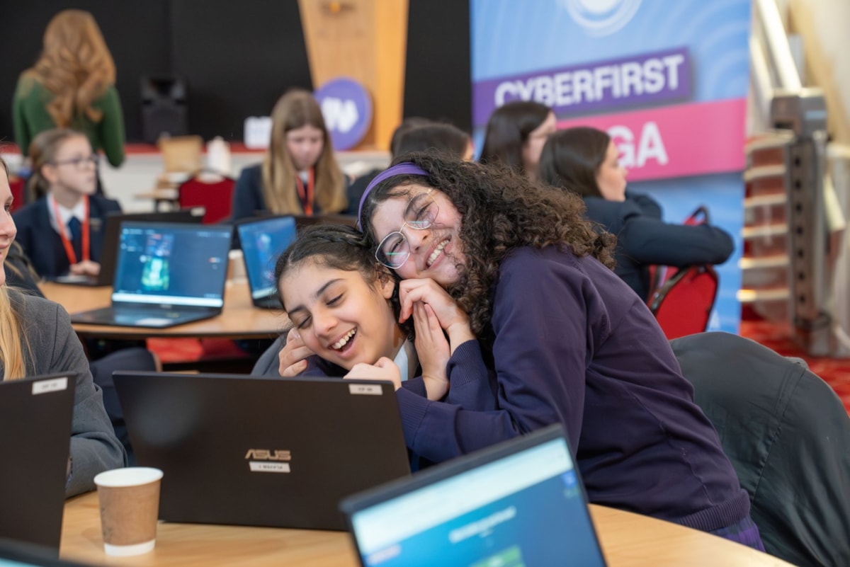 Lancashire school children at a Cyber Discovery Day at Chorley Town Hall, led by IN4 Group, as part of the Cyber Festival Education Week in February 2025