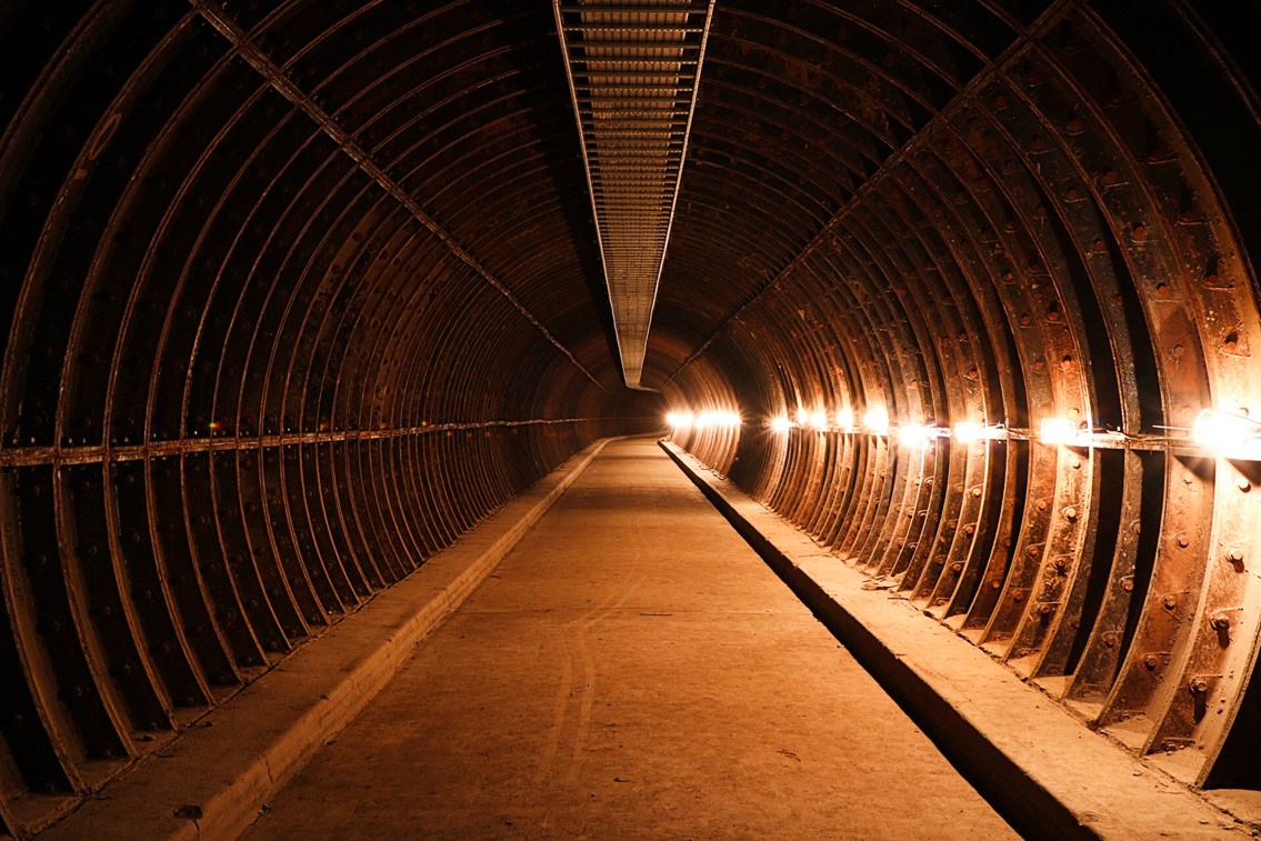 Old mail tunnel Birmingham New Street - Credit Instagram  @joncrampton
