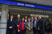 TfL Image - Bank Station Upgrade Project Team and station staff: TfL Image - Bank Station Upgrade Project Team and station staff