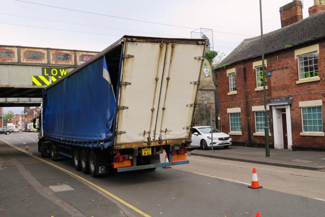 Lichfield railway bridge named as sixth most bashed in Britain: St John Street Lichfield 11 10 17