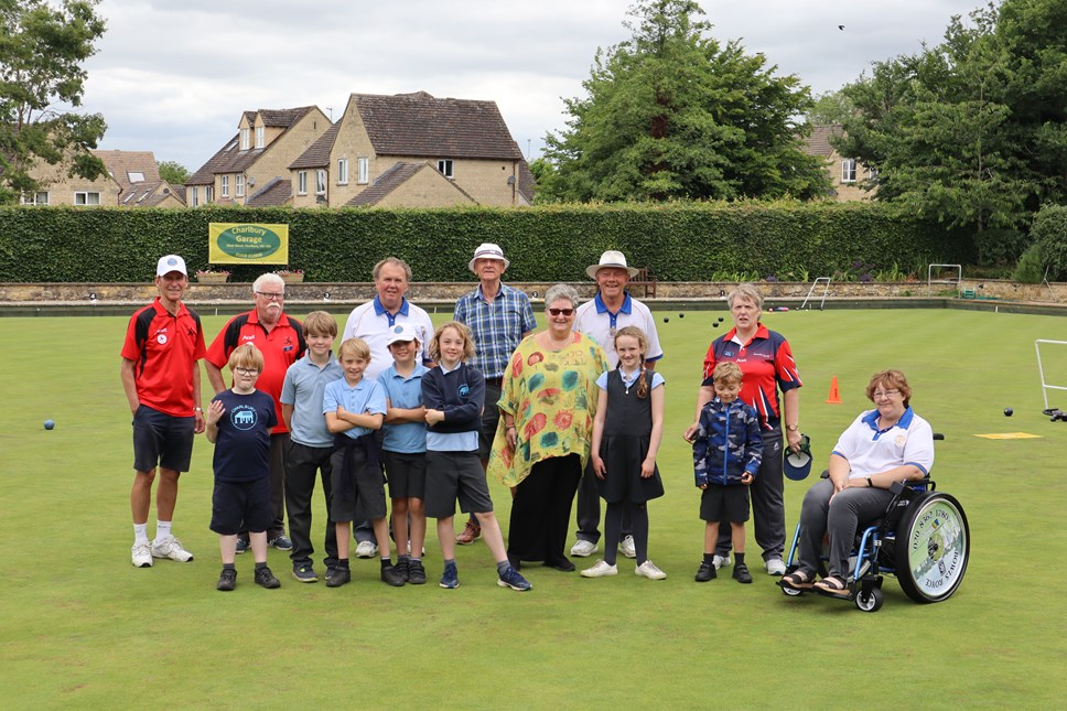 Charlbury Bowls Club group shot