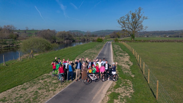 Agor rhan orllewinol llwybr Dyffryn Tywi - Opening of western section of Tywi Valley Path 3