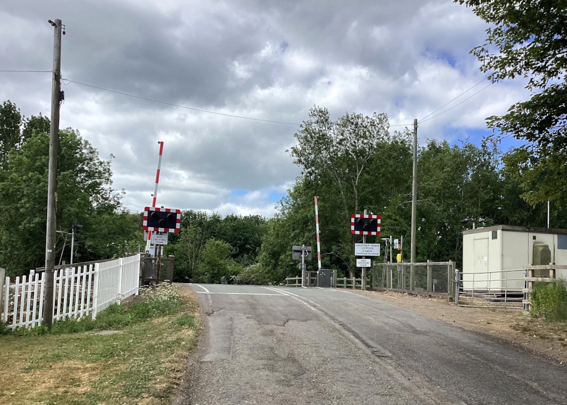 Butterswood level crossing, Network Rail