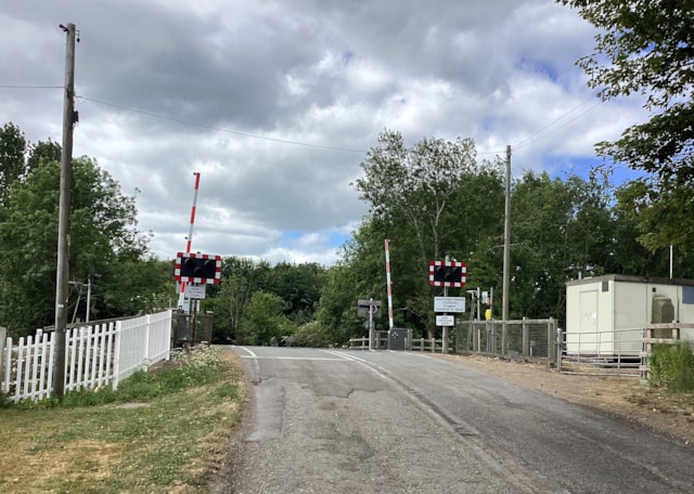 Butterswood level crossing, Network Rail: Butterswood level crossing, Network Rail