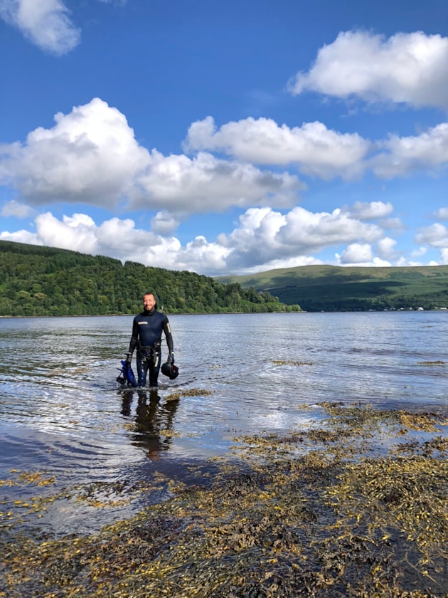 SMEEF -  Edinburgh Napier University - eDNA Oyster - Data collection photo - 6 March 2024 - Free use