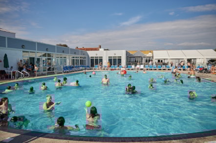 Outdoor pool at Church Farm