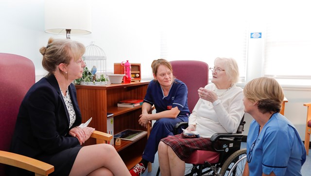 £5m more to support NHS winter plans: Shona Robison meets patients at Victoria Hospital