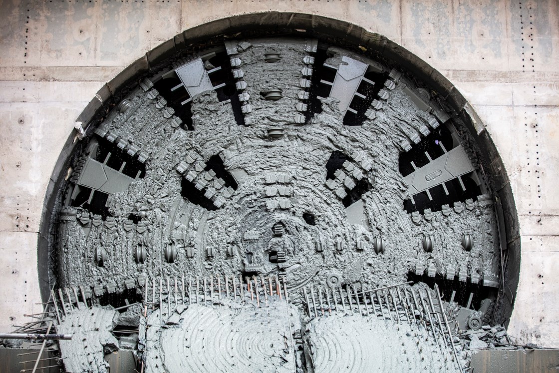 HS2 TBM Breakthrough