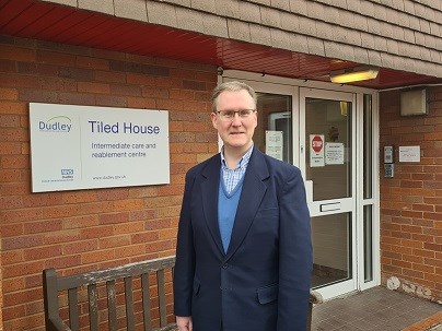 Councillor Barlow at Tiled House