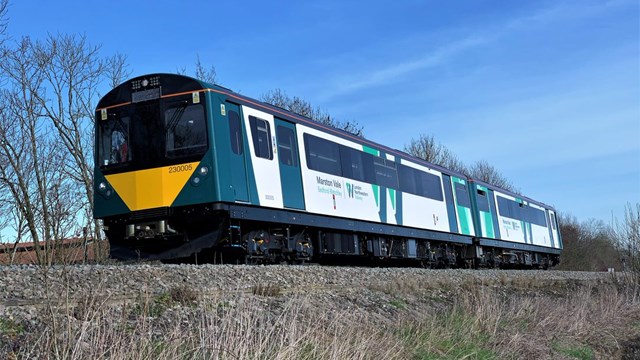 Railway crossing safety warning as trains return to Marston and Abbey Vale lines: Marston Vale - Class 230 (1)