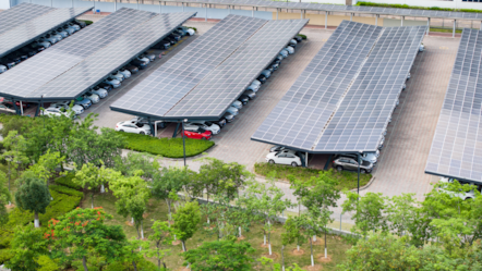 solar canopy car park