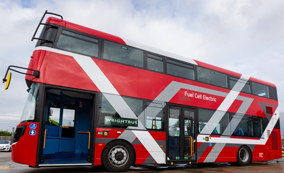 TfL Press Release - World-first hydrogen double decker buses to help tackle London’s toxic air: Hydrogen Double Decker - Copyright Transport for London