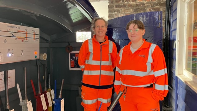 International Women’s Day: All-female signalling team showcases broad career opportunities at Network Rail: IMG-20250305-WA0002