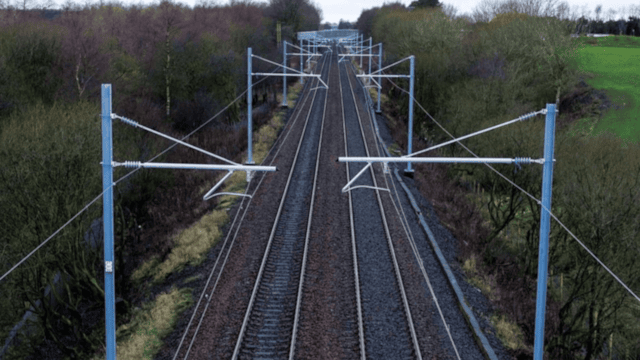 Young people urged to stay off railway tracks over Easter holidays: Generic track image