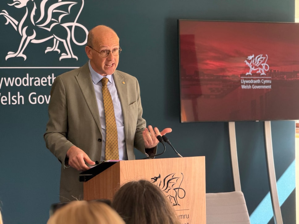 Llyr Gruffydd at the Royal Welsh Show press conference
