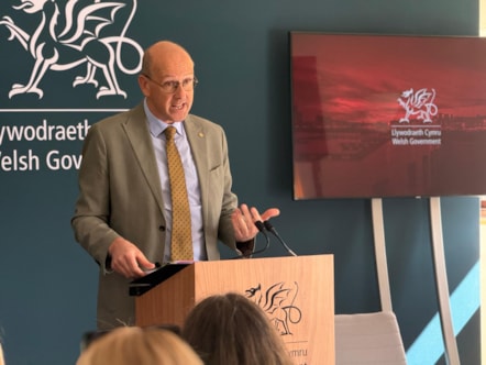Llyr Gruffydd at the Royal Welsh Show press conference