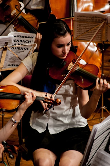 Young Moray musicians at the Proms