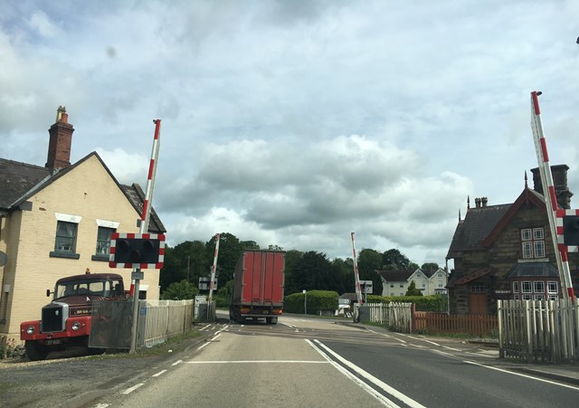 Network Rail is upgrading Onibury Level Crossing