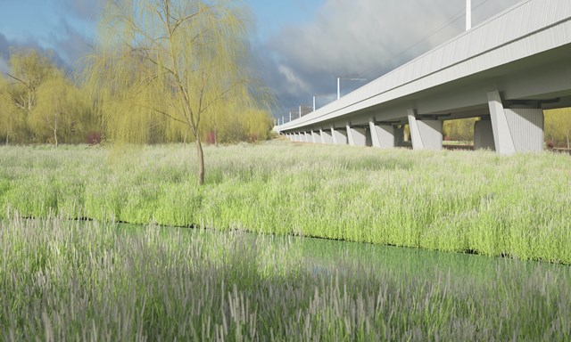 Structural redesign helps HS2 cut carbon in its Edgcote viaduct by 13% 