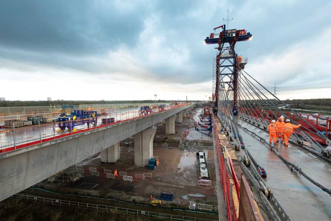 Coleshill East and West viadcuts December 2025