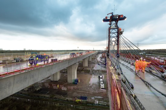 Coleshill East and West viadcuts December 2025