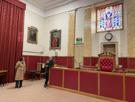 STP visit 2025 - Forres Tolbooth (inside)