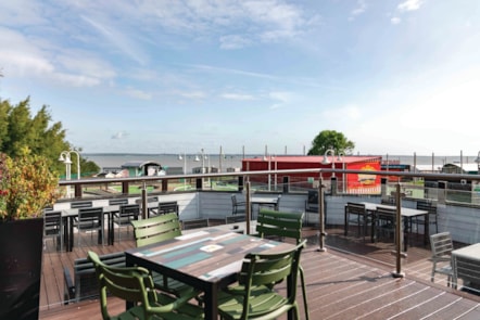 The London Stone exterior decking