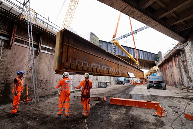 Work to reconstruct Dantzic St bridge