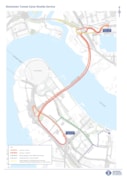 Cycle-Shuttle service map: Cycle-Shuttle service map