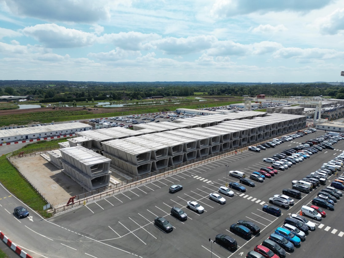 1,000 segments produced so far at the Kingsbury pre-cast factory