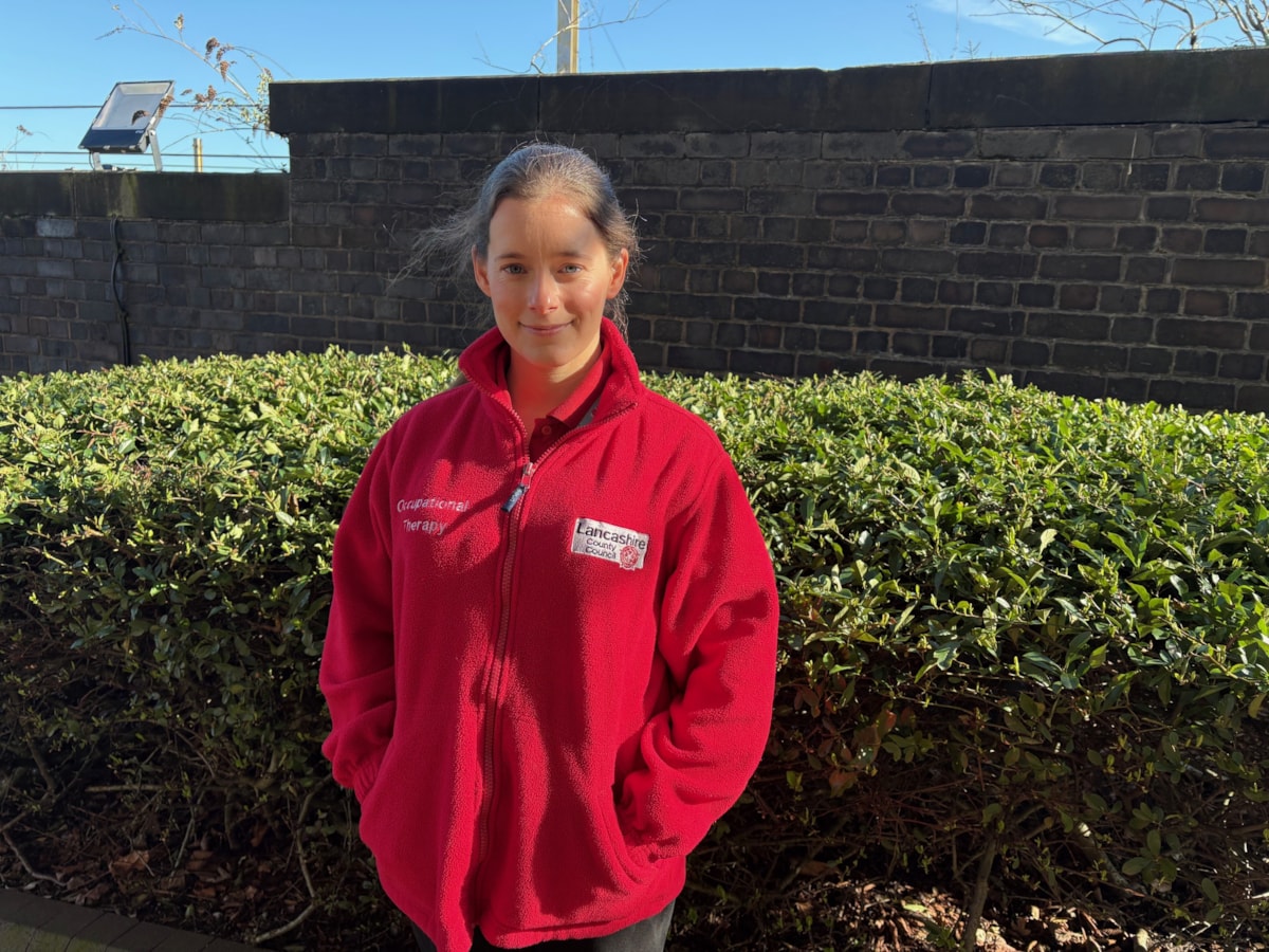 OT apprentice Claire Graves