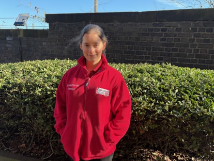 OT apprentice Claire Graves