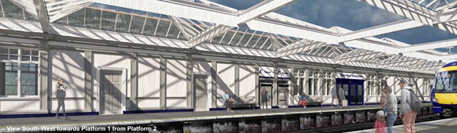24 Jan Platform 1 view