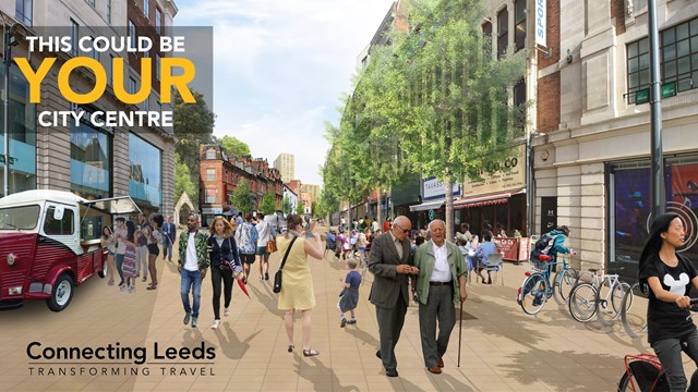 This Could Be Your City Centre Connecting Leeds Seeks Views On Transport Plans