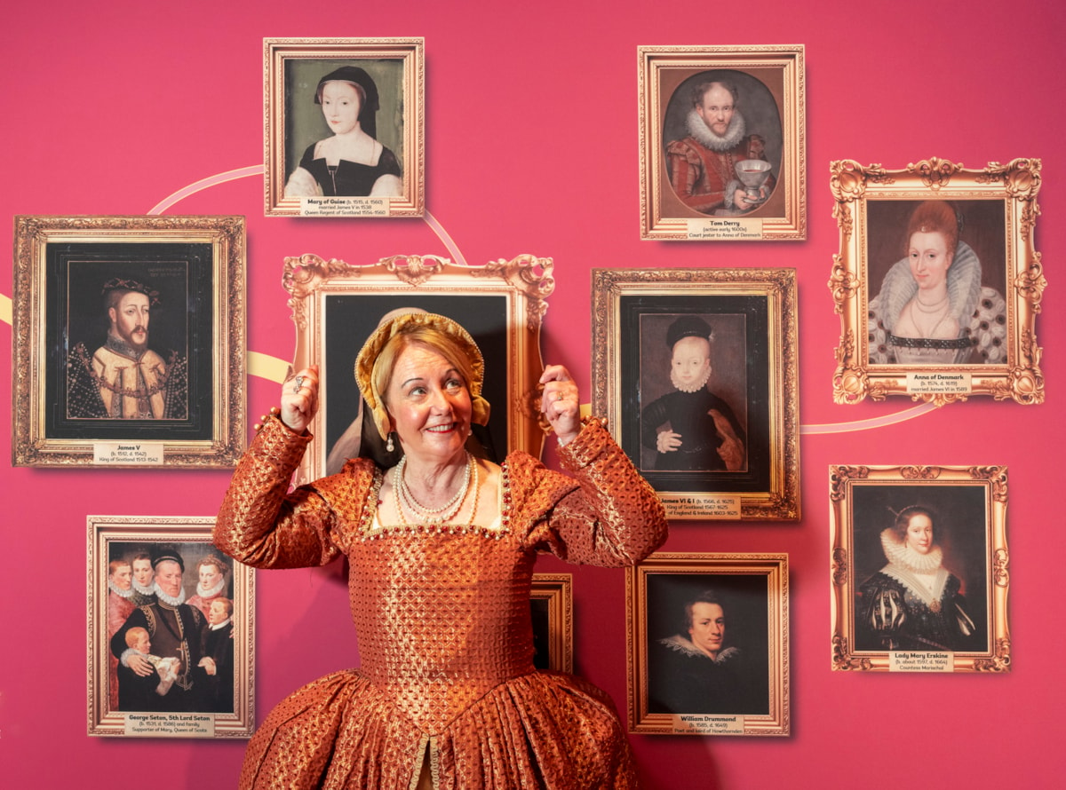 ‘Renaissance: Scotland and Europe 1480–1630’ opens on Friday 21 June and runs until April next year at George IV Bridge, Edinburgh. Model: Liz Hamilton Credit: Phil Wilkinson