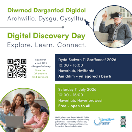 📅 Dyddiad: Dydd Sadwrn 13 Gorffennaf 2026, 10am-3pm
 📍 Lleoliad: Haverhub, Hwlffordd
 ✅ Mae hwn yn ddigwyddiad AM DDIM