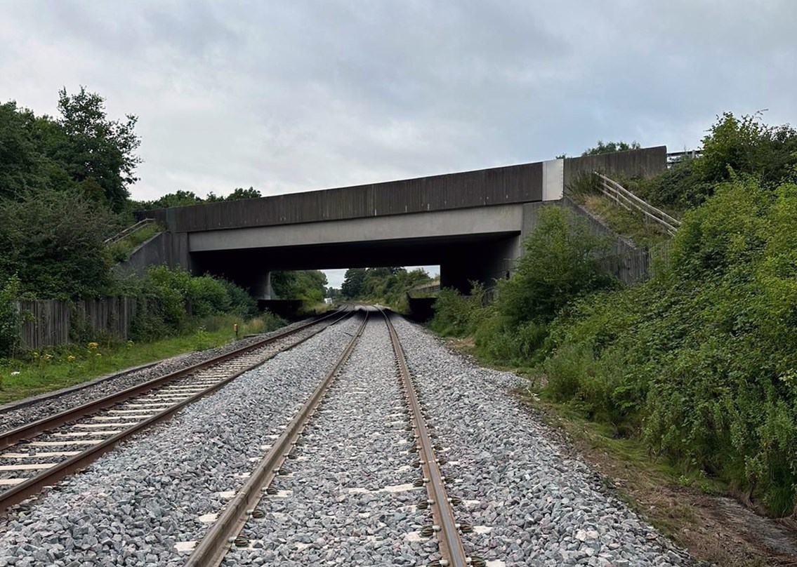 New track installed at Banbury August 2023