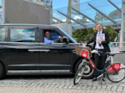 TfL Image - The Knowledge 3: Left to Right: Mr Gunning and Mr Frankie Purdy