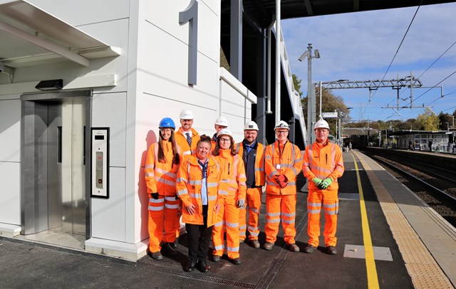 Croy station bridges accessibility gap: Croy station Access for All-7