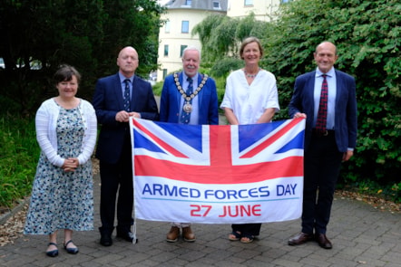 Armed forces day flag 2026 - Dydd Baneri'r Lluoedd Arfog 2026