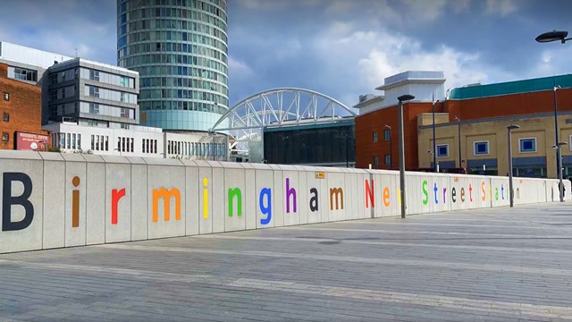 Birmingham New Street - pride 1