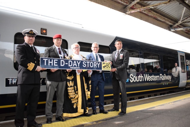 Andy Dennis, Captain McLocklan, Peter Williams, Lord Mayor and Greg Kotecha 2