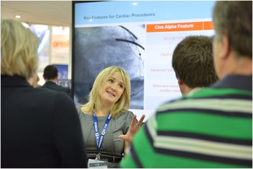 Siemens on-stand education sessions provide valuable insight to delegates at UKRC: ukrc-full.jpg