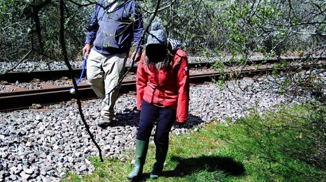 People warned to ‘stay off the tracks’ following incidents of trespassing caught on camera - Cornwall: Two trespassers spotted on the railway in Foxhole