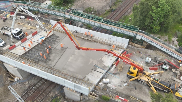 Shields Road bridge on track for completion: Network Rail - Shields Road (Glasgow) bridge replacement - July 2024-3