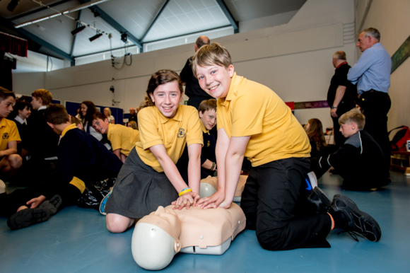 Ensuring more people can use defibrillators and CPR to save lives: CPR-schools