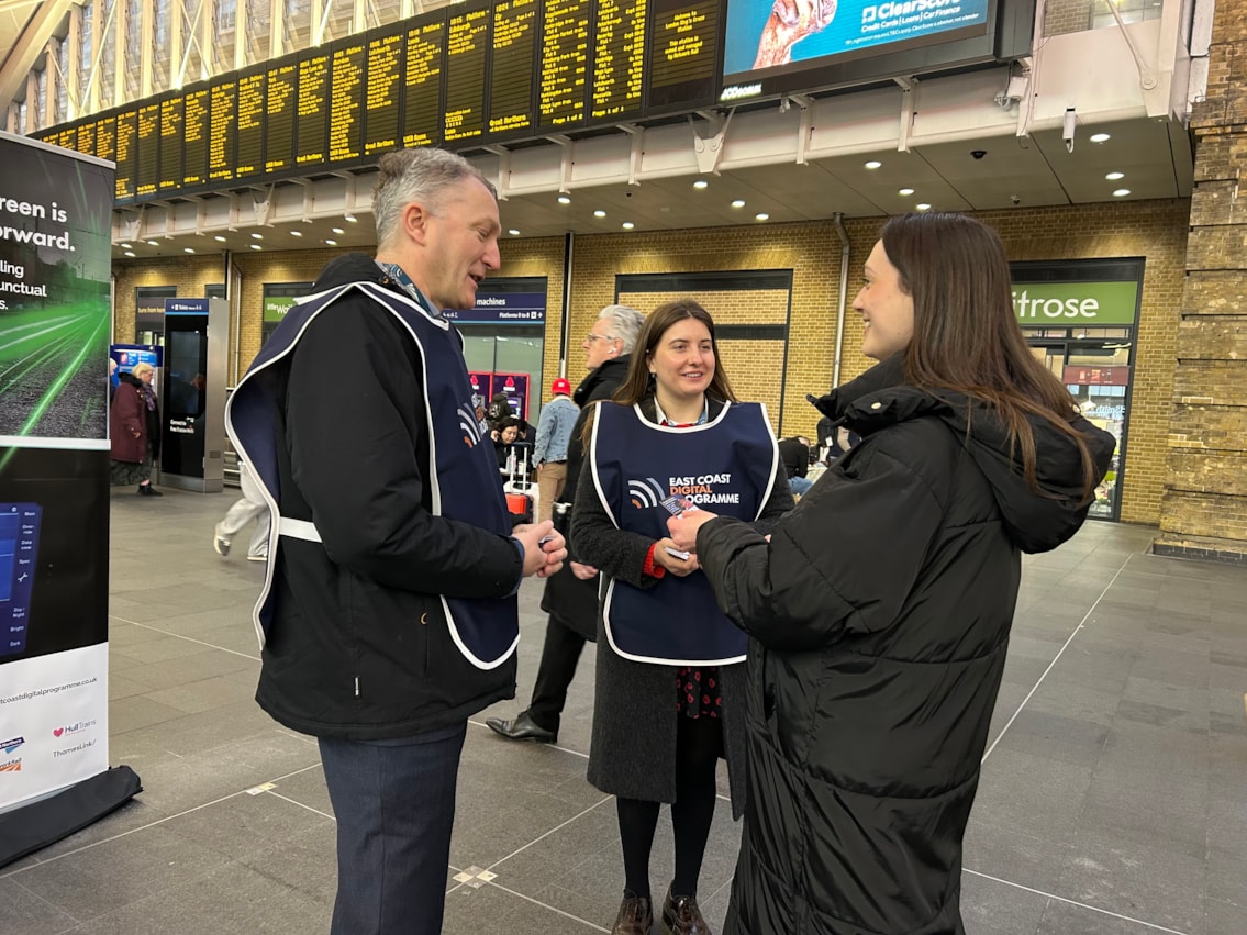 Passenger engagement at King's Cross 26th Jan.jpeg